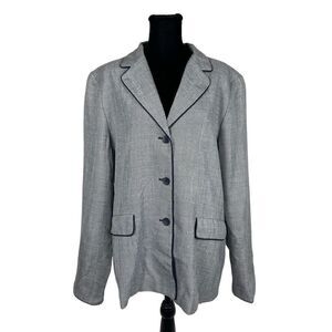 Pendleton Silk Wool Blue Blazer - Women’s 14